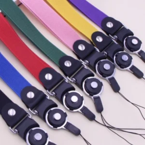 Mobile Phone Strap Cute Cartoon Flower Cat Lanyard Neck Strap for Keys ID Card Badge Holder DIY Hang Rope