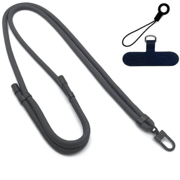 Phone lanyard Crossbody necklace strap patch tab Adjustable phone lanyard