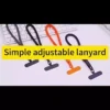 Adjustable Mobile Phone Lanyard Strap Clip with AutoLocking Feature for Security and Convenience