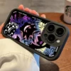 Case For iPhone Mini Anime Pokemon Gengar Graffiti