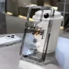 Fashion Label Case iPhone TPU Soft Transparent