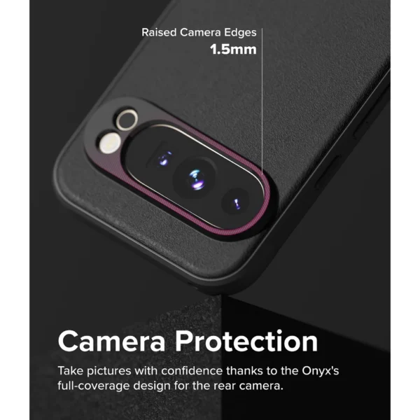 Onyx Magnetic for Google Pixel 9 Pro NonSlip Enhanced Grip Protective Cover Case